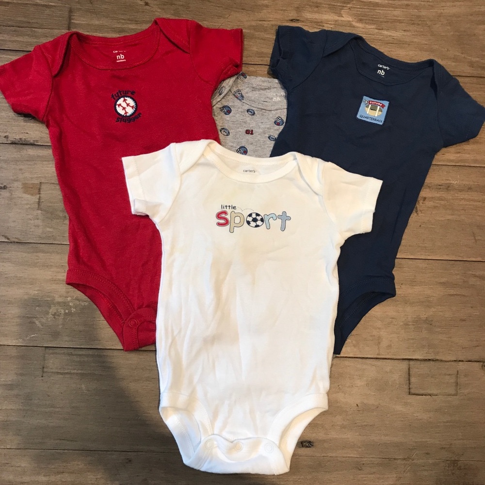 Sports onesie set brand new!